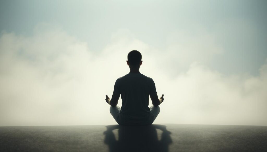 silencio meditación